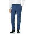 thumbnail image 3 of Adam Baker by Douglas & Graham Men's 40033 100% Wool Slim Fit Notch Lapel Suit - Blue Plaid - 50L, 3 of 4