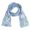 Blue, variant on CTM Easter Bunny and Egg Print Holiday Lightweight Scarf (Women)