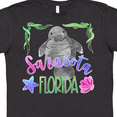 thumbnail image 4 of Inktastic Sarasota Florida Cute Swimming Manatee T-Shirt, 4 of 5