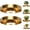 2pcs, variant on Floating Wall Shelf with Built-in Ambient LED Light, Invisible Bracket Hanging Display Rack, Wall Mounted Shelves, for Home Decor, Bedroom, Living Room (3Pcs)