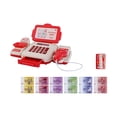 thumbnail image 1 of NAOJIE Caisse Enregistreuse pour Enfants,Argent de Jeu pour Enfants,Caisse Enregistreuse pour Enfants,Caisse Enregistreuse de Supermarché Simulée Modèle de Caisse Enregistreuse pour Enfants avec Numérisation de Cartes-Rouge, 1 of 4
