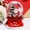 Red, variant on Haliyee Christmas Snow Globe with Music and 4 Color Lights Santa Music Box Home Decoration for Girls Boys Kids Granddaughters Babies Birthday Gift, Musical(Santa Claus)