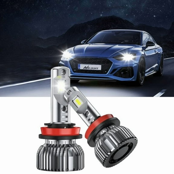 2Pcs H11/H9/H8 LED Headlight Bulbs E30 Series 70W 14000LM 6500K IP67