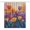 style-4, variant on Vibe Blooming Tulips Shower Curtain Fabric Bathroom Decor with Hooks