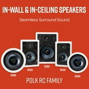 Polk Audio RC55i 2-Way In-Wall Speakers (Pair, White)