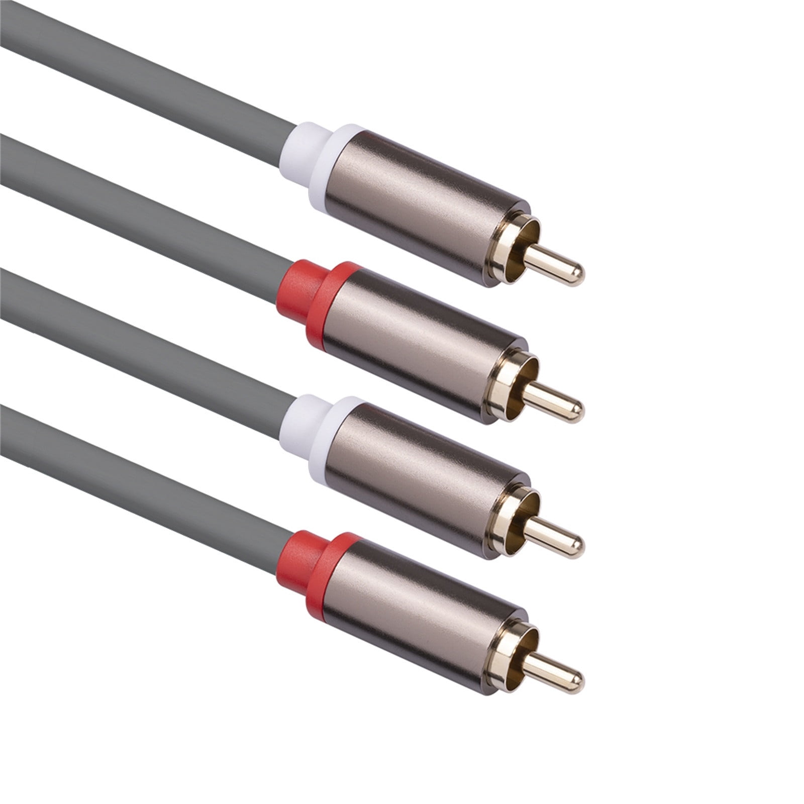 KIHOUT HIFI 2RCA To 2 RCA RCA Cable OFC AV Audio Cable 1m 1.8m 3-m