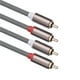 thumbnail image 4 of Xihbxyly Liquidación de Verano Cable Audio Hifi 2Rca a 2 Rca Ofc Av 1 M, 1,8 M, 3 M, 5 My 10 M para Tv, Dvd, Amplificador, Subwoofer, Barra de Sonido, Cable de Altavoz, 4 of 7