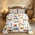 thumbnail image 2 of Erosebridal Harvest Farm Queen Comforter Set 3 Pieces,Fall Scene Comforter Sets Queen,Multi,Reversible,1 Comforter and 2 Pillowcases, 2 of 6