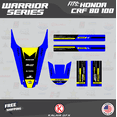 thumbnail image 2 of Kalair GFX Graphics Kit for Honda CRF100 (2004-2010) Warrior Series, 2 of 5