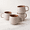 Rose Sand-16 Oz, variant on 6 Oz Rose Sand Stoneware Cups, Set of 4, for Cappuccino Coffee Tea