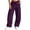 #08 Purple 【Mix, Match & Rotate: Stock Up on Daily Colors】, variant on Baggy Sweatpants for Women, Elastic Waist Wide Leg Lounge Pants with Pockets, Relaxed Fit, Jogging Walking Daily Outdoor Wear | VerBelle,Army Green L