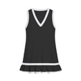 thumbnail image 3 of Bixock Summer Dresses for Women,Women's Casual Dresses V Neck Solid Color Sleeveless Tank Dresses High Waist A Line Vacation for Women with Pockets T-shirt Sundresses, 3 of 6