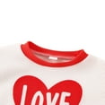 thumbnail image 3 of Bébé Garçons Filles Saint Valentin'S Day Romper Pull-Over en Tricot Surdimensionné, 3 of 6