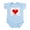 Sky Blue, variant on CafePress - I Love Nonnie Infant Bodysuit - Baby Light Bodysuit, Size Newborn - 24 Months