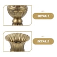 thumbnail image 3 of BEADCEST 2Ud Maceteros Urna De Hierro Para Suculentas Y Flores Artificiales Con Estilo Vintage, 3 of 6