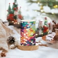 thumbnail image 2 of Yayeee Flameless Candles with Remote Flickering Battery Operated Multi Color Changing, Green Colorful Circles, 2 of 7