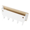 thumbnail image 2 of Maoww Wooden Key Hook Rack Hanger with Mail Letter Key Holder Organizer Box for Entryway Hallway, 2 of 6