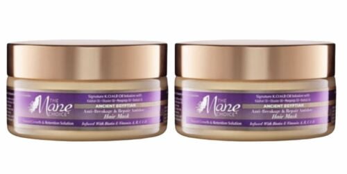 2 Pack The Mane Choice Ancient Egyptian Hair Mask 8 oz Anti Breakage Repair