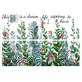 thumbnail image 1 of Wall Decorations for Living Room,Green Plant Pattern Removable PVC Wall Sticker for Bedroom,Tiles Glass Furniture,DIY Home Decor Ks024, 1 of 7