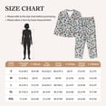 thumbnail image 4 of Vsdgher Mallard Ducks Wild Birds1 Pajamas Set Long Sleeve Sleepwear Womens Button Down Nightwear Pj Sets-Medium, 4 of 7