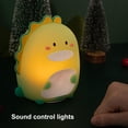 thumbnail image 3 of Noche Led De Dibujos Animados De Silicona, Lámpara De Noche Bonita De Dinosaurio Con Recarga Usb, Luz De Noche De Silicona Para Niños, Luz Táctil Para Regalo De Bebé Guardurnaity HA042129-04, 3 of 6