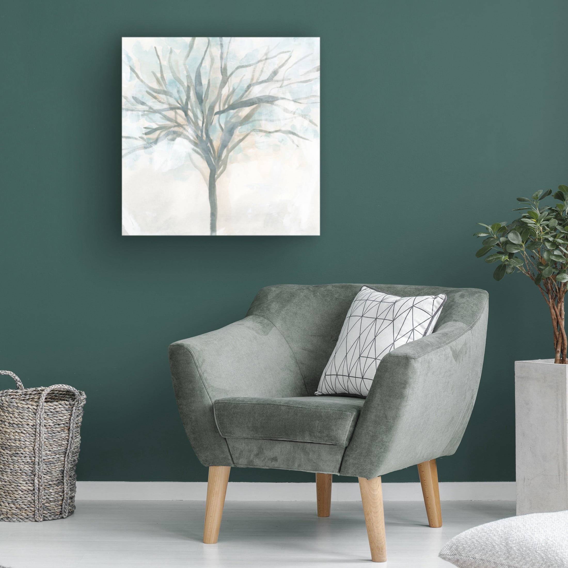 Trademark Fine Art June Erica Vess Arbor Impasto II Canvas Wall Art