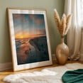 thumbnail image 6 of HB Summer Sunset 01 - Huntington Beach California Photography Unframed Wall Art Print 24 x 36 inches, 6 of 60