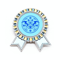 thumbnail image 1 of EsES impresión de colchón de murciélago Insignia broche Medalla ganadora, 1 of 3