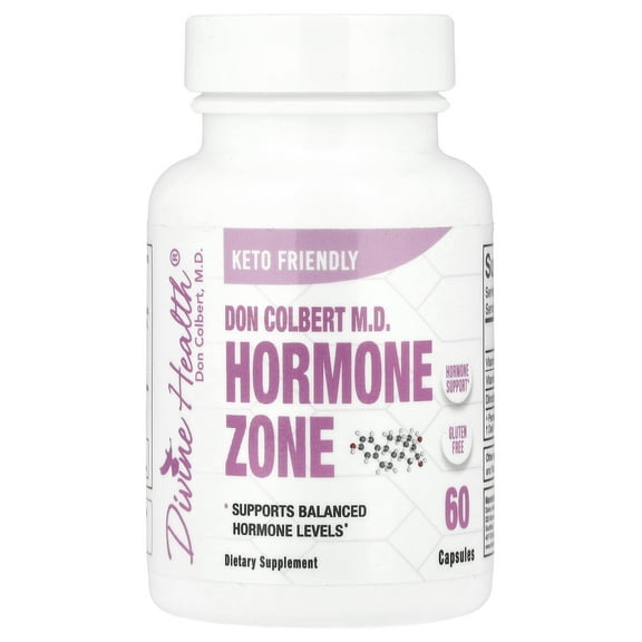 Divine Health Don Colbert M.D. Hormone Zone, 60 Capsules
