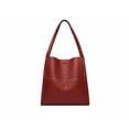 thumbnail image 1 of Bolso Para Mujer De Cuero Bolsa Tote Dama Bandolera Hombro Xtellar rojo, 1 of 4