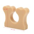 thumbnail image 2 of 6pcs Individual Toe Separators Soft Silicone Correct Toes Relief Foot Pain Toes Separate Tool Khaki, 2 of 5
