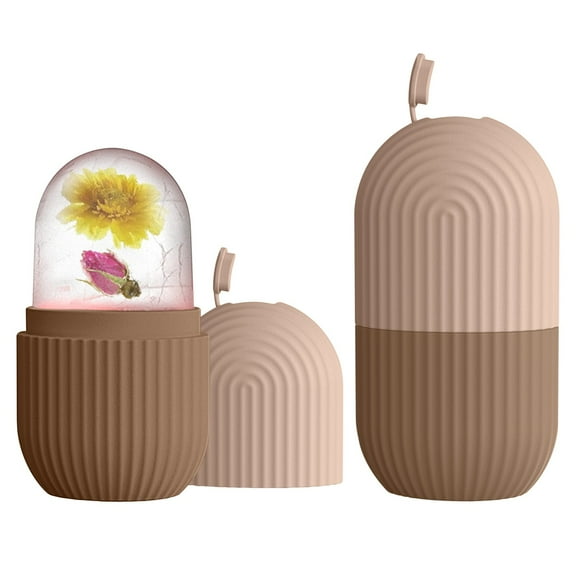 Kokovifyes Ice Roller for Face and Eye Facial Ice Roller for Skin Facial Ice To Fine Lines Bright Skin Enhance Natural