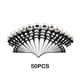 thumbnail image 2 of Vogacara Conjunto de joyería Piercing elegante de 50 piezas para estirar la oreja Kit de estiramiento de oreja versátil y elegante cuidado de los oídos Blanco, 2 of 6