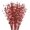 Red, variant on ZDWQFA 10Pcs/Set Christmas Artificial Glitter Berry Stems 19.69" Holly Berry Picks Ornaments Fake Christmas Tree Pick Sticks Decorations Glitter Twig Branches Gift for Vase Home Wedding Holiday