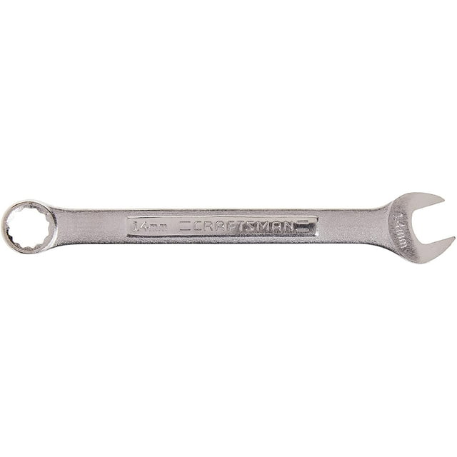 CRAFTSMAN Combination Wrench, SAE / Metric, 14mm CMMT42918 14 MM