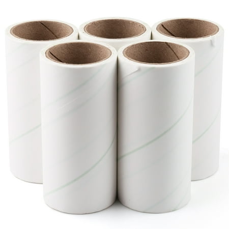 - 5 Lint Roller Refills, Extra Sticky Pet Hair Remover Refills Set-300 Sheets (5 Refills)