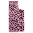 thumbnail image 2 of Pink and Black Of Leopard Print Toddler Nap Mats for Kids Preschool,Sleeping Mat Bag or Kids,Toddler Sleeping Bag,Toddler Nap Mat or Daycare, 2 of 6