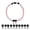 m, variant on Baseball Necklace Nylon Three Braided Rope Tornado Necklace with 1 Sets Number 0-9 Pendant,Classic Design Baseball Necklaces for Men,18 inch
