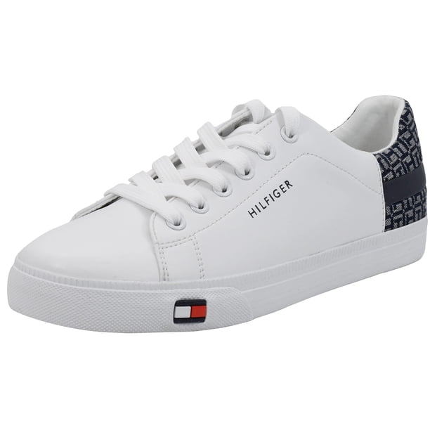 Zapatilla Tommy Hilfiger LADDIN para mujer con monograma blanco