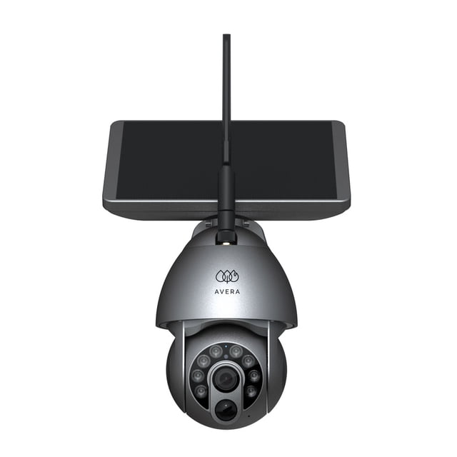 Cámara WiFi IP Exterior AVERA CS01 con Panel Solar Seguridad