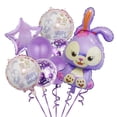 thumbnail image 3 of Juego de globos de aluminio de personajes de dibujos animados de Disney, StellaLou LinaBell, decoración de fiesta temática de cumpleaños para niña, Bola de juguete para Baby Shower, 5/8 piezas, 3 of 4