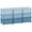 Bleu, variant on Qaba Organisateur de Jouets pour Enfants à 3 Niveaux avec 9 Bacs de Rangement en Plastique, Bleu