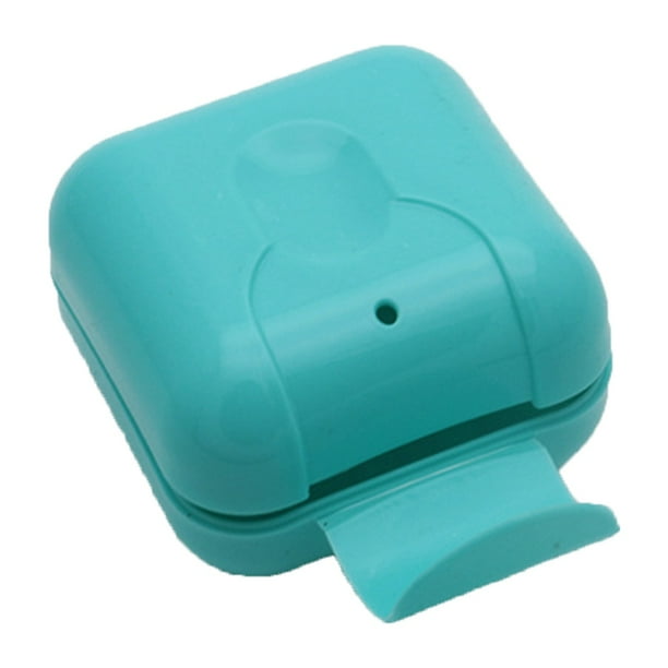 Riapawel Mini Travel Soap Dish Plate Box Case Holder Container for Home