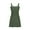 Army Green, variant on tasrioml Women Swimsuit Sling Sleeveless High Waist Bathing Suit One-Piece Beachwear Solid Color Quick Drying Monokini