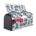 thumbnail image 4 of Fotbe Vintage Floral 1 Mailbox Covers Post Letter Box Cover Garden Decor Standard Size-21x18 in, 4 of 9