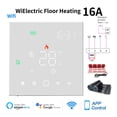 thumbnail image 1 of WiFi Thermostat 16A 5A Smart Touch Warm Floor Temperature Controller Electric Floor Heating Gas Boiler Tuya APP Remote Control ,Easy to Install, 1 of 7