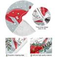 thumbnail image 2 of FMSHPON Christmas Cute GnomeWreath Xmas Christmas Tree Skirt Stand Mat for Holiday Party Decoration Indoor Outdoor 36 inches, 2 of 6