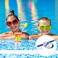 thumbnail image 4 of Xingzhi Protection Faciale pour Enfants Réutilisable Ajustable Imperméable Sports Nautiques Plongée en Apnée Piscine Faciale avec Tube Respirant Bleu, 4 of 4
