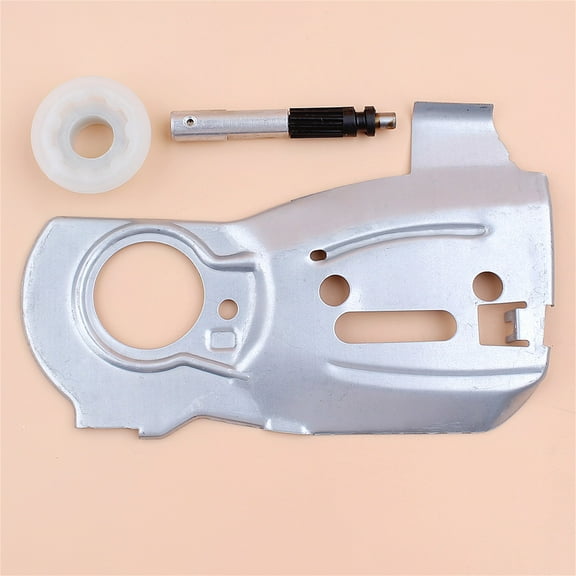 Chain Guide Bar Plate Oil Pump Worm Gear Kit for Husqvarna 340 345 350 Chainsaw