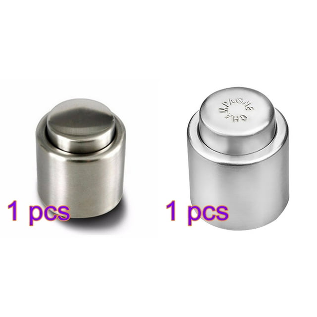 Tapón de botella de vino Sellador de champán de mantenimiento fresco de acero inoxidable Tapa resellable a prueba de fugas Sweethay JJ10208-00*1+LF0110-02B*1